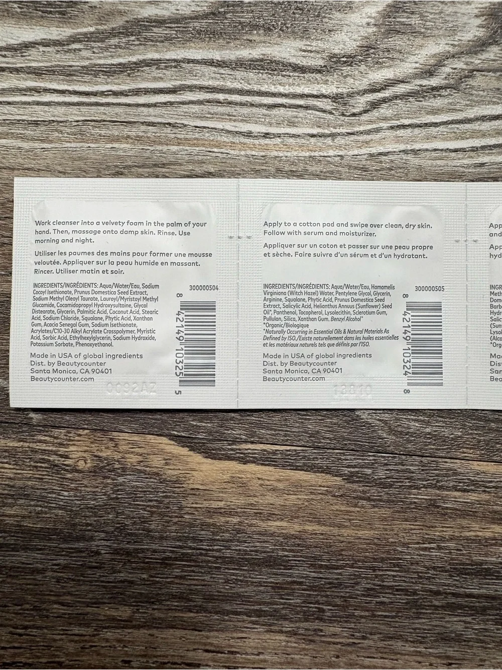 BeautyCounter All Bright C Serum & Countermatch Set Samples NIP